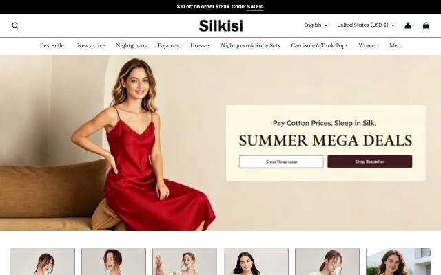 Silkisi storefront