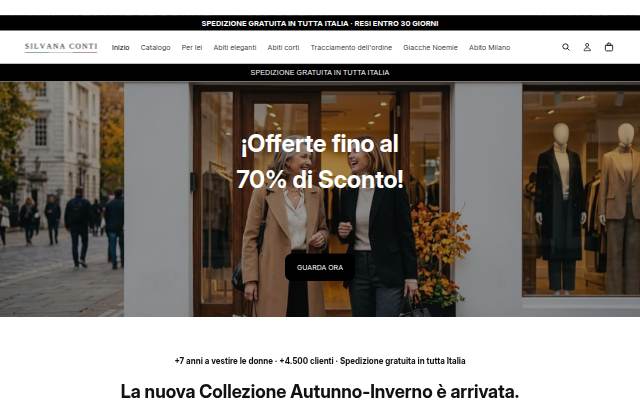 Silvana Conti storefront