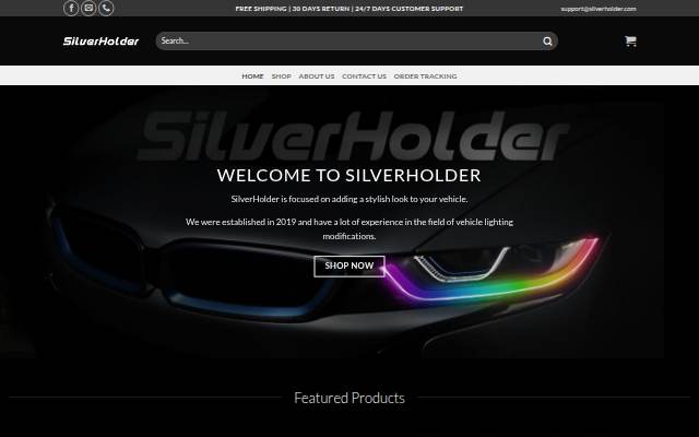 SilverHolder – Superior materials and advanced producing storefront