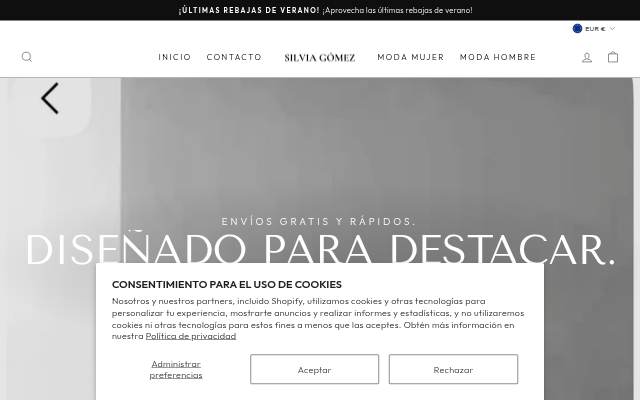 Silvia Gómez storefront