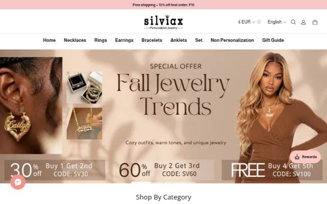 silviax storefront