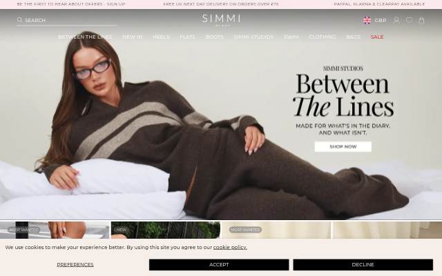 Simmi London storefront