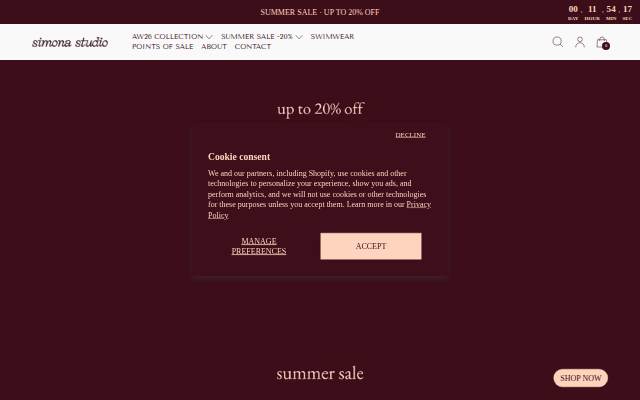 SIMONA STUDIO storefront
