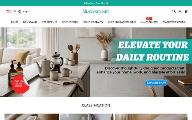 Montra da SIMPLVIBEMART