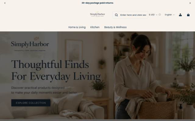 simplyharbor storefront