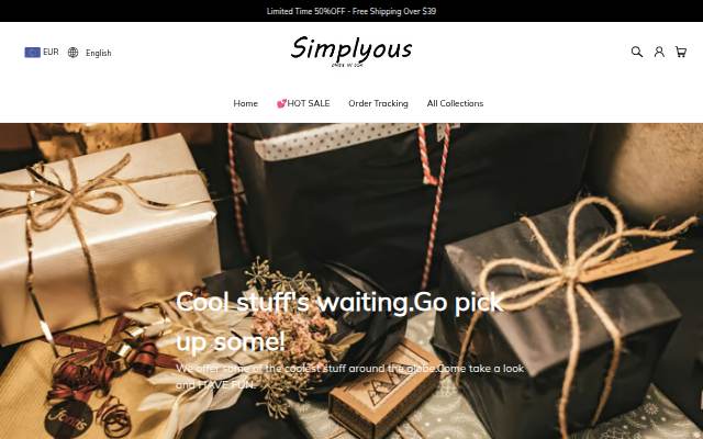 Startseite von Simplyous