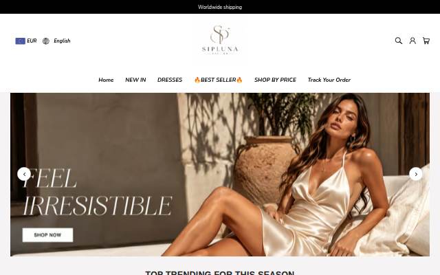 SiplunaFashion storefront