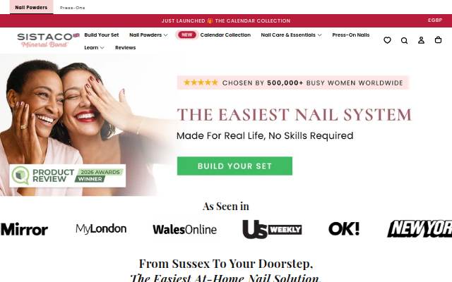 Sistaco™ Uk storefront