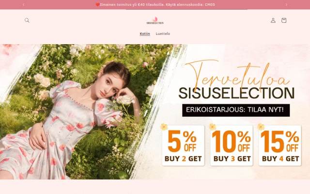 Sisuselection storefront