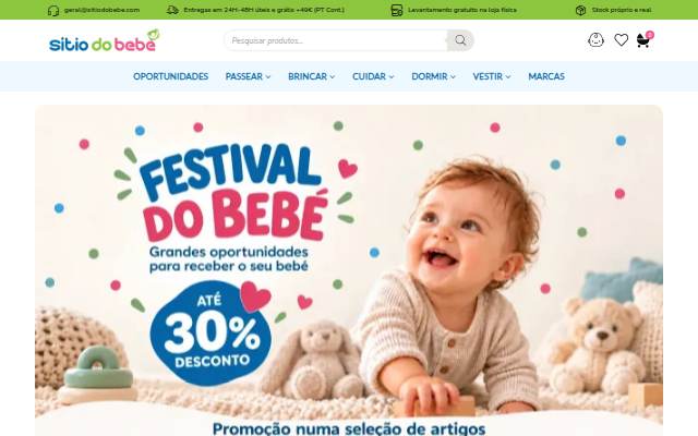 Sítio do Bebé storefront