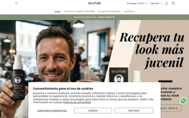 SKALPURE ESP storefront