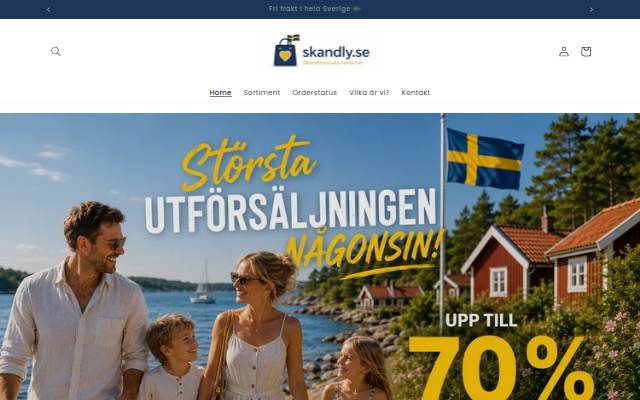 SKANDLY storefront