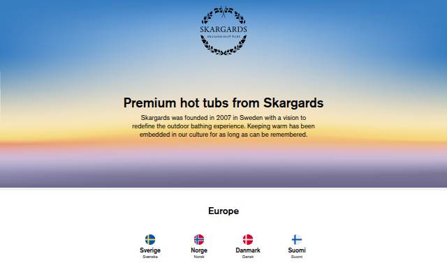 Skargards Hot Tubs storefront