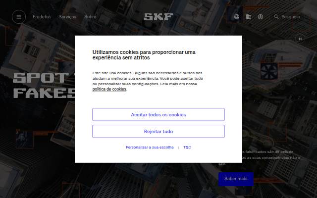 SKF storefront