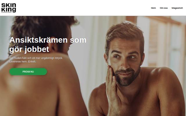 Startseite von SkinKing