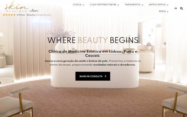 Skin Boutique storefront