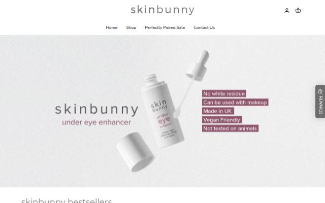 Skin Bunny UK storefront