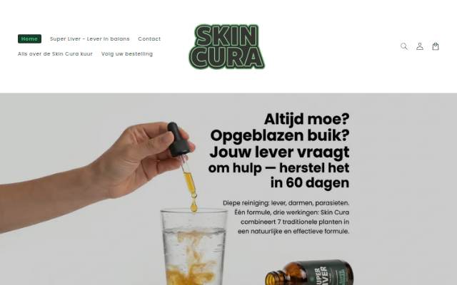 Skin Cura storefront