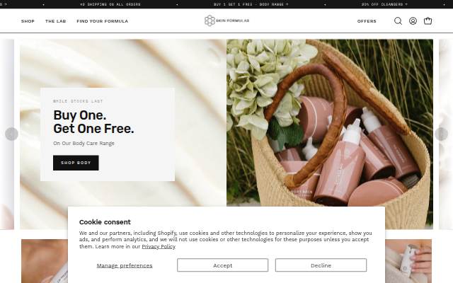 Montra da Skin Formulas