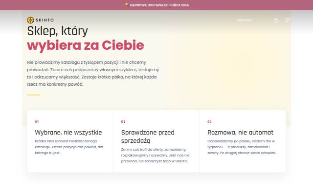 Montra da SKINTO.PL