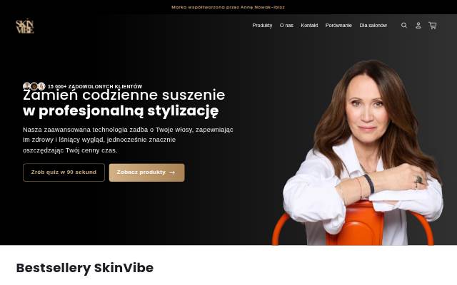 SkinVibe storefront