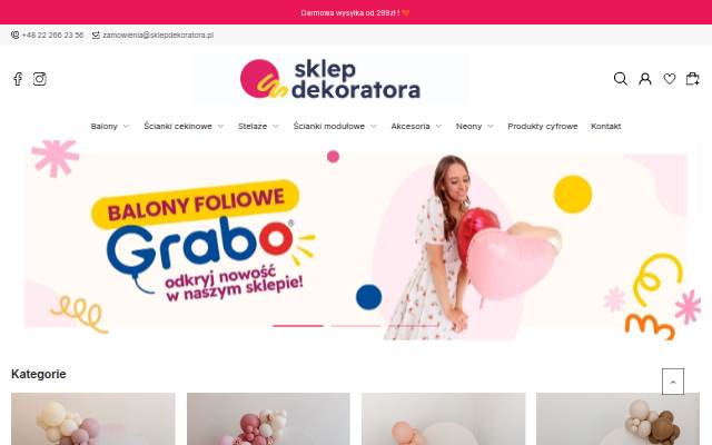 Montra da Sklep Dekoratora