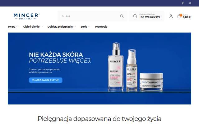 Startseite von Mincer Pharma