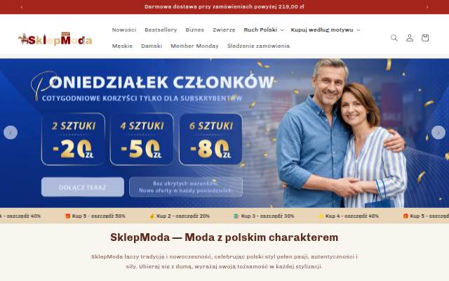 sklepmoda storefront