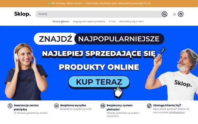 Sklop.pl storefront