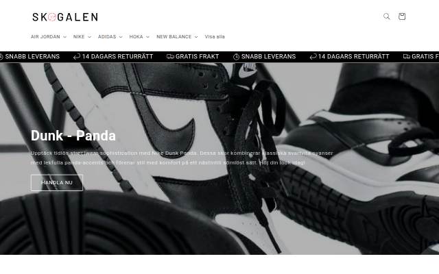 SKOGALEN storefront