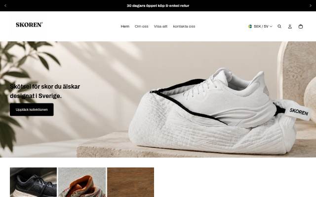 SKOREN storefront