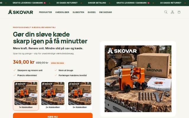 SKOVAR storefront