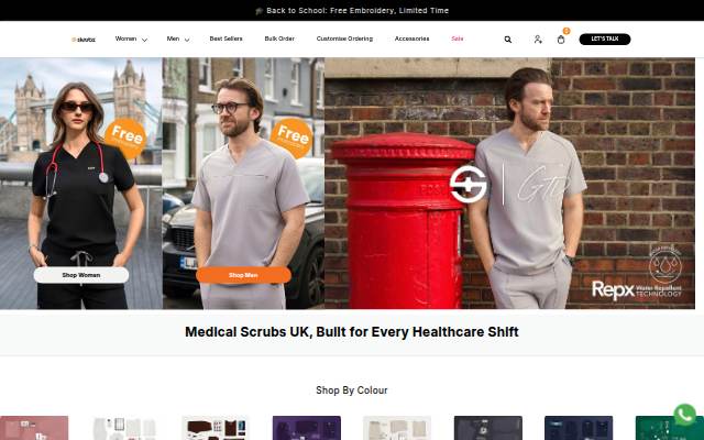 skrubz.com storefront