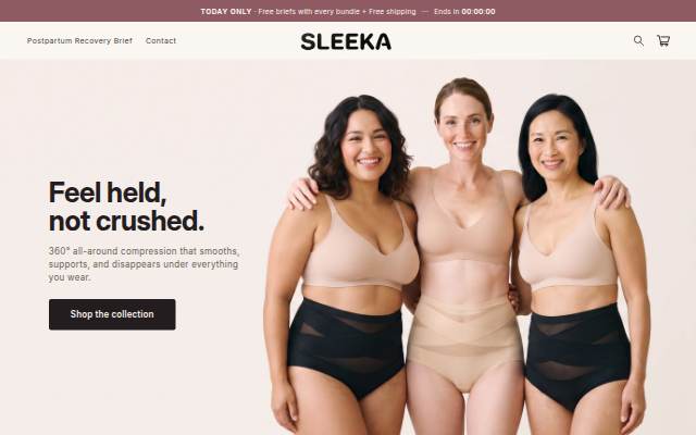 SLEEKA storefront