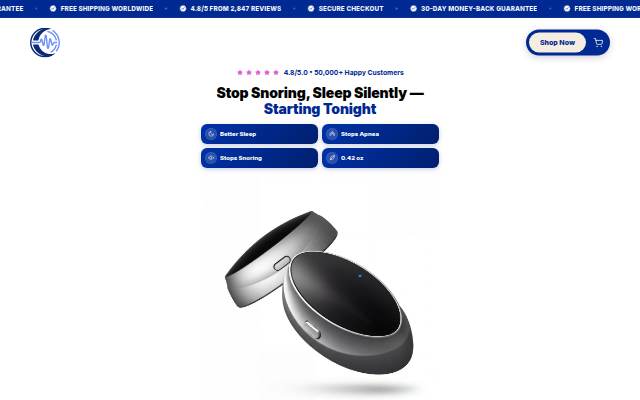 SleepHue storefront