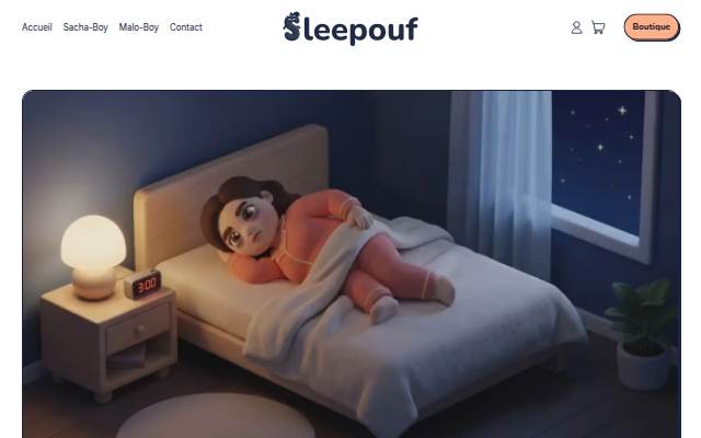 Sleepouf storefront