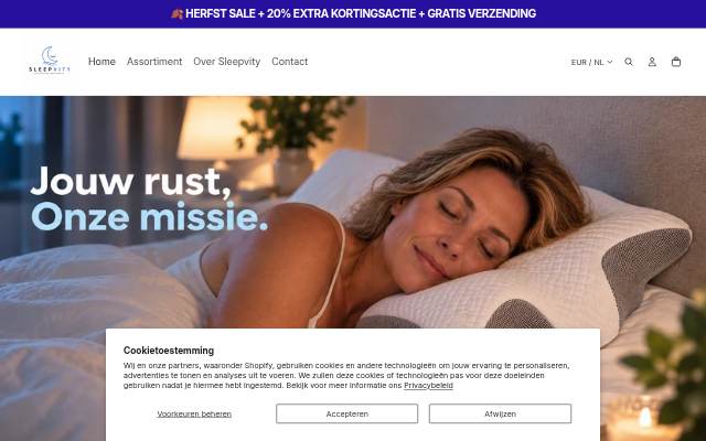 Sleepvity storefront