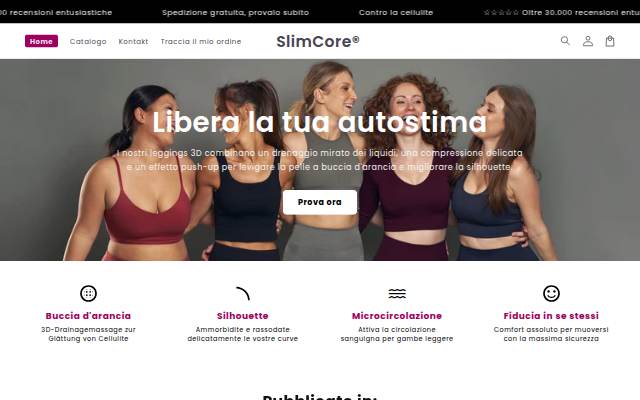 SlimCore® storefront