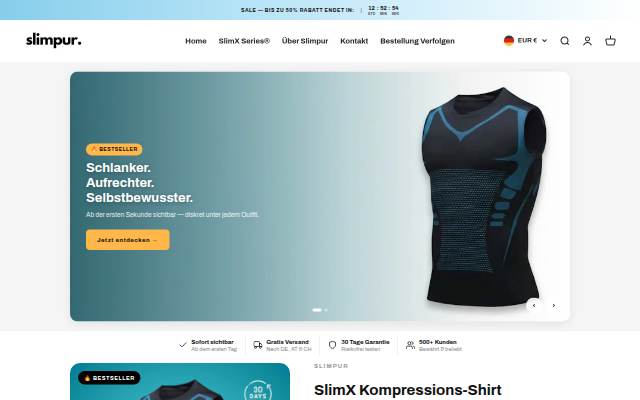 Slimpur storefront