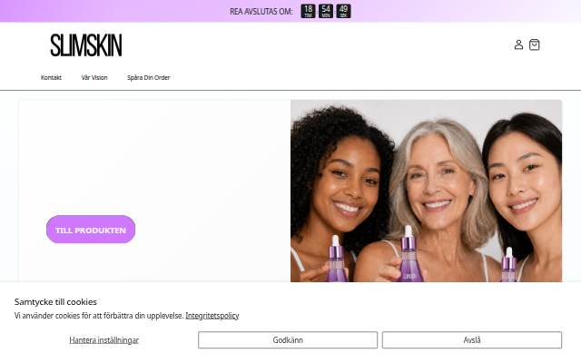 SlimSkin storefront
