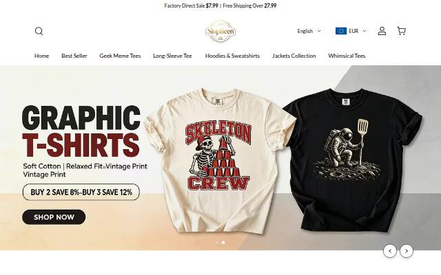 slopbeen storefront