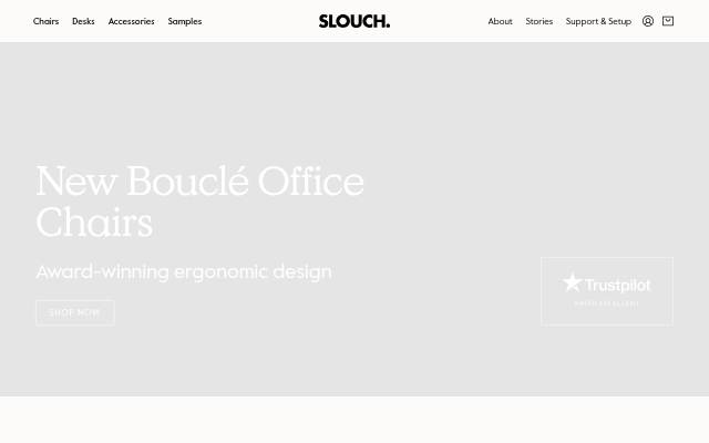 Slouch storefront