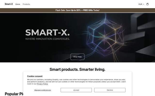 Smart-X storefront
