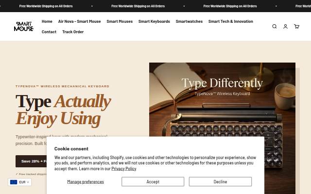 Smart Mouse Co storefront