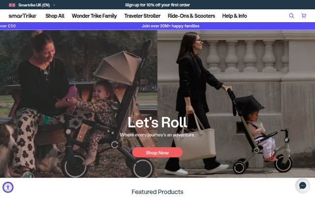 Smartrike UK storefront