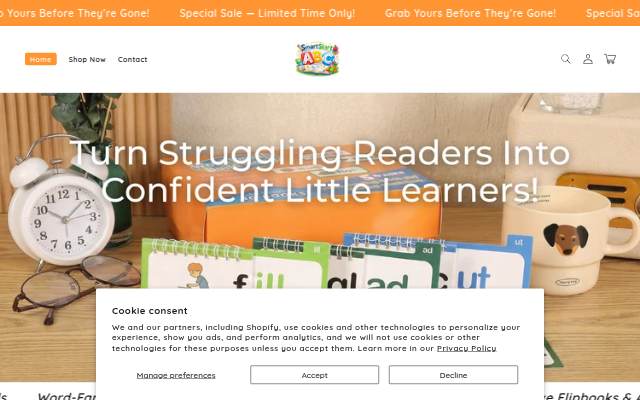 SmartStart ABC storefront