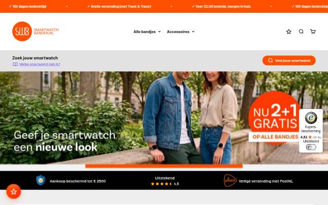Smartwatch-straps.co.uk storefront