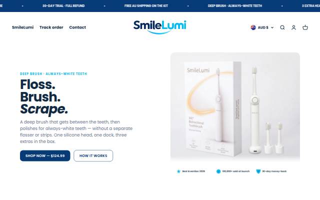 SmileLumi storefront
