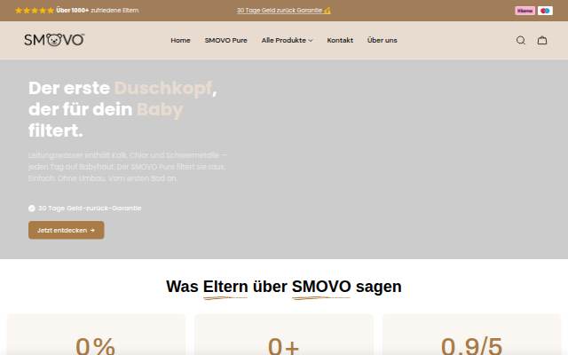 SMOVO storefront