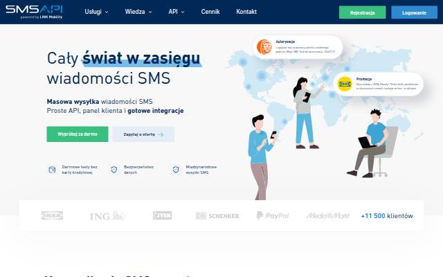 Montra da SMSAPI